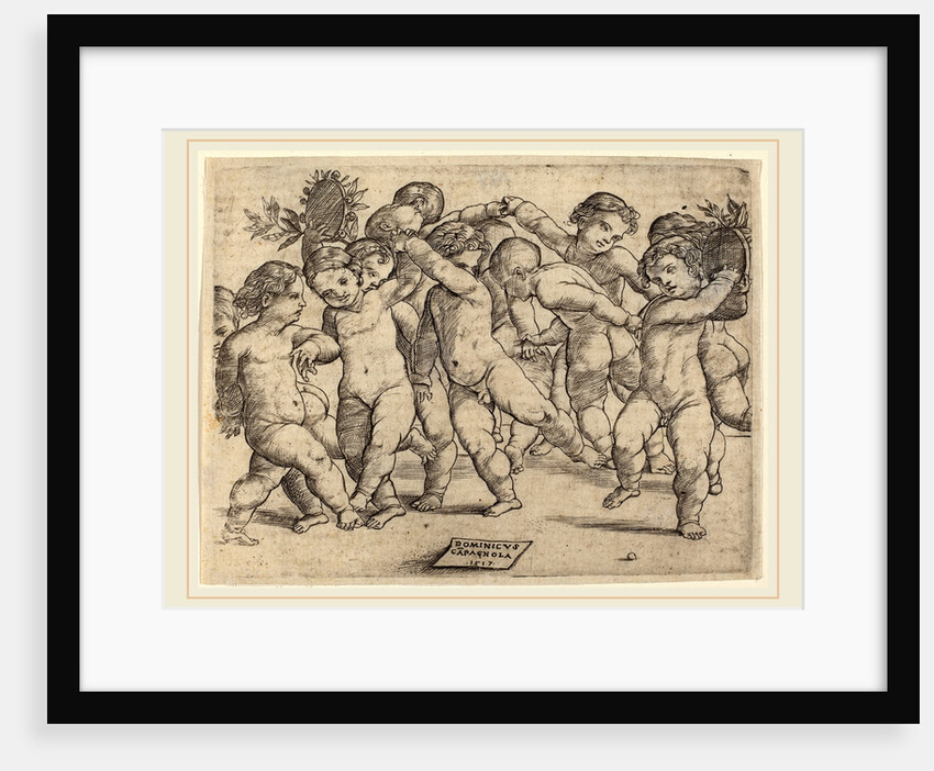 Twelve Children Dancing, 1517 by Domenico Campagnola