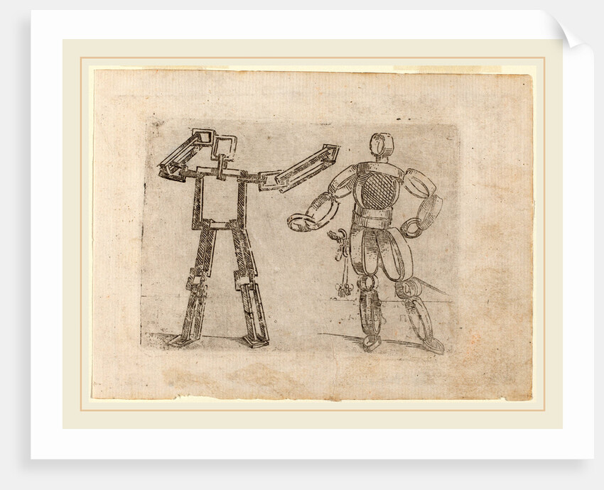 From Bizzarie di varie Figure, 1624 by Giovanni Battista Bracelli