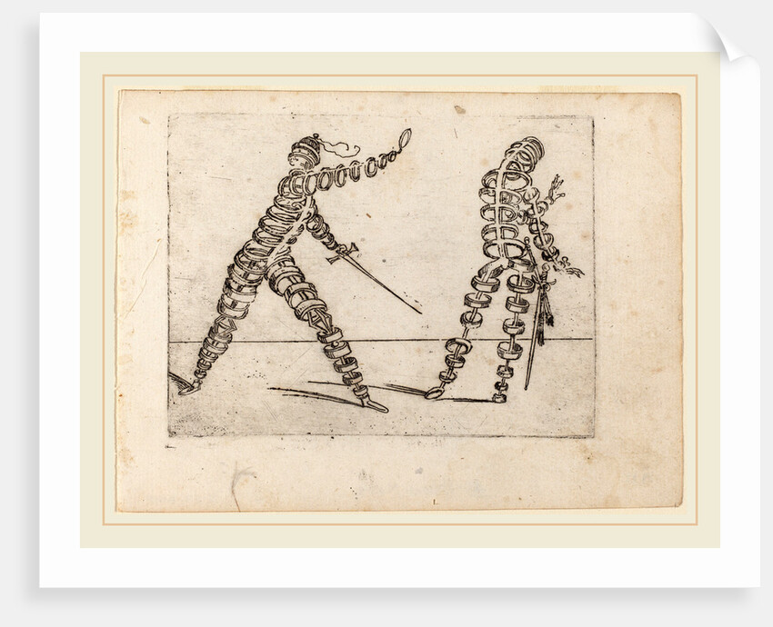 From Bizzarie di varie Figure, 1624 by Giovanni Battista Bracelli