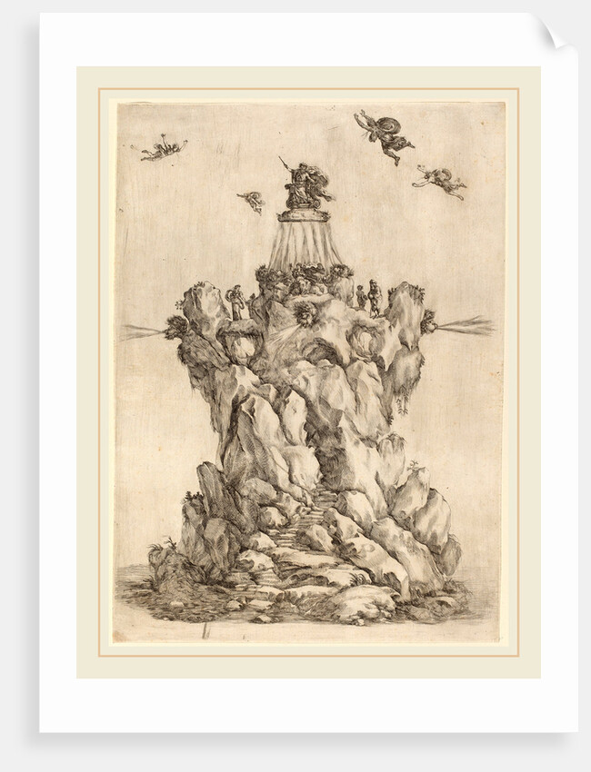The Rock of Aeolus, 1652 by Stefano Della Bella