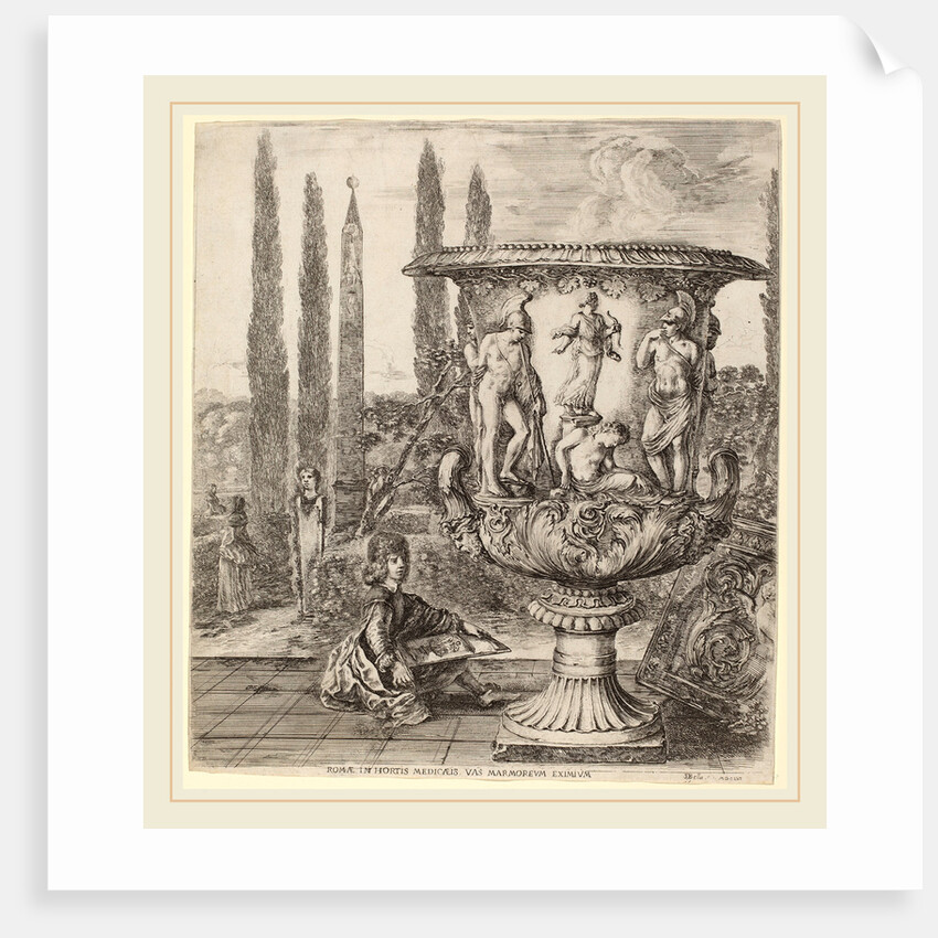 The Vase of the Medici, 1656 by Stefano Della Bella