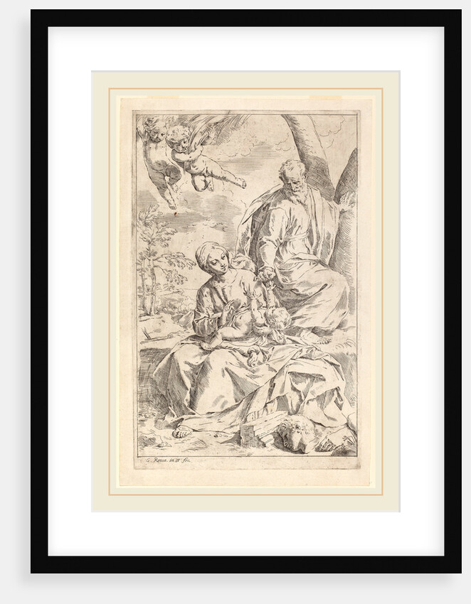 The Rest on the Flight into Egypt by Simone Cantarini
