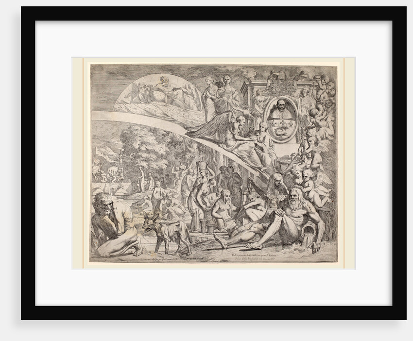 An Allegory in Honor of Innocent X, 1644 by Pietro Testa