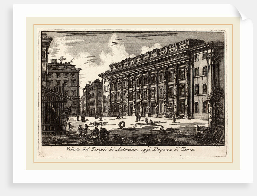 The Hadrianeum by Laura Piranesi