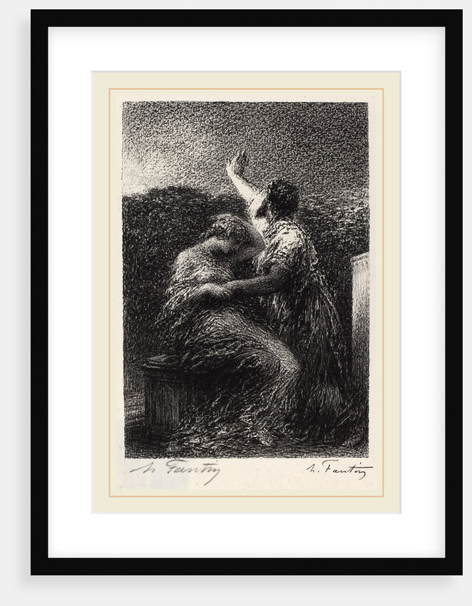 Le Mage Balthazar et Fatime by Henri Fantin-Latour