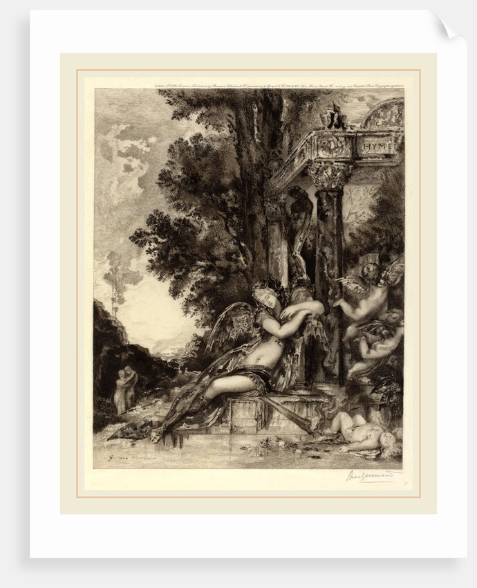 La dionade by Félix Bracquemond