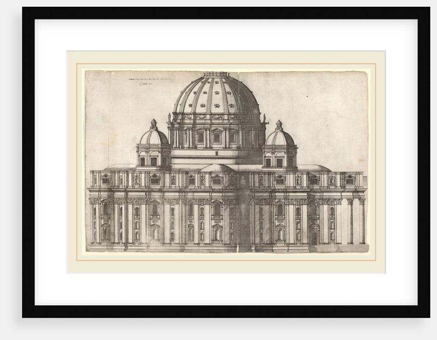 Saint Peter's by Antonio Lafreri