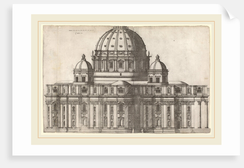 Saint Peter's by Antonio Lafreri