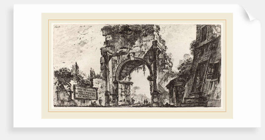 Arco di Druso, 1748 by Giovanni Battista Piranesi