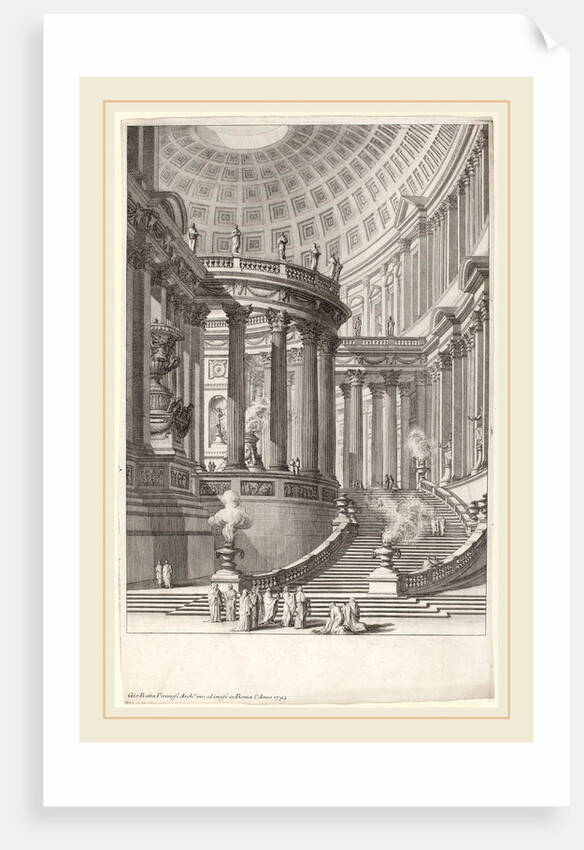 Tempio antico by Giovanni Battista Piranesi