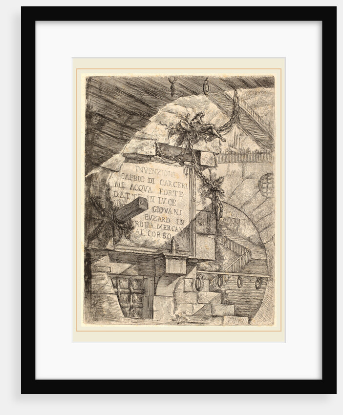 Title Plate by Giovanni Battista Piranesi