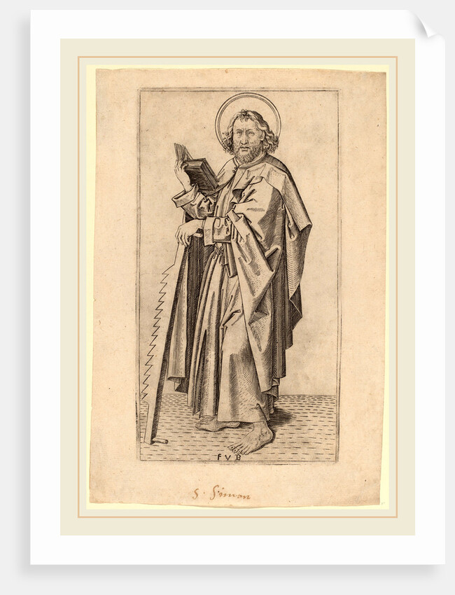 Saint Judas Thaddaeus by Master FVB