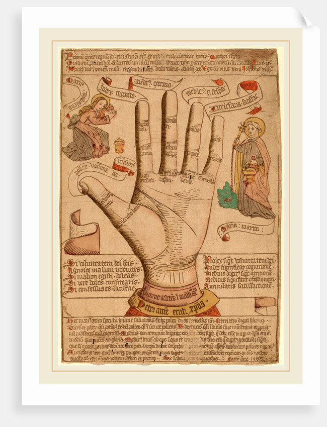 The Hand as the Mirror of Salvation by Anonymous