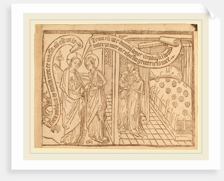Page from Canticum Canticorum: 2nd Edition, in or after 1465 by Anonymous