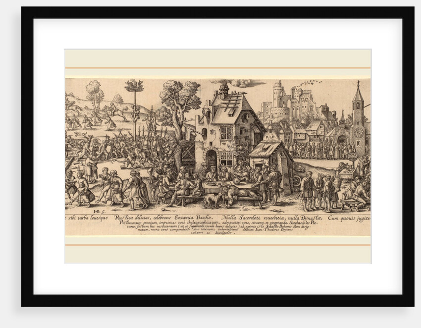 Country Fair by Jan Theodor de Bry