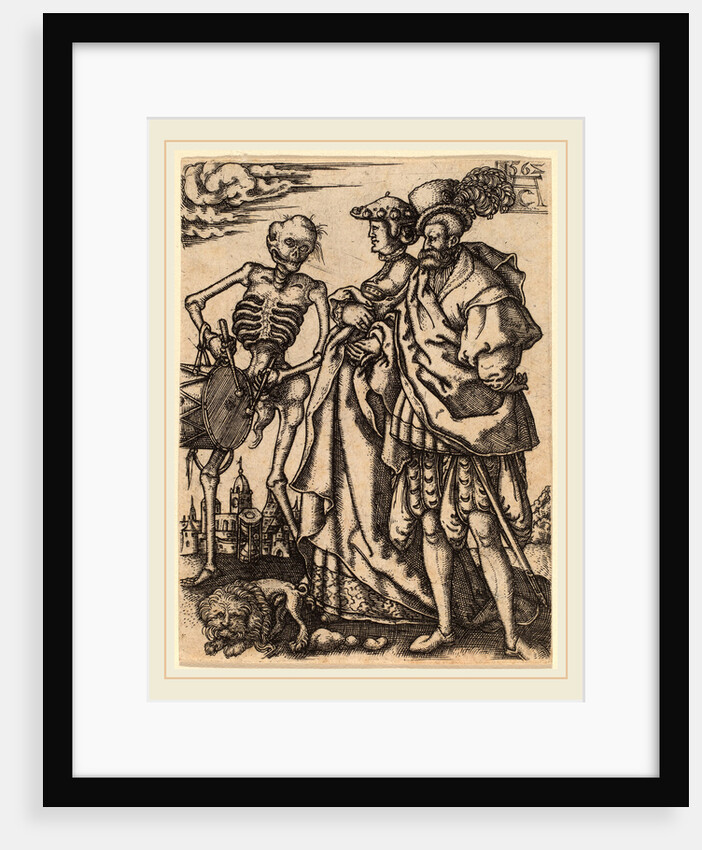 Death with a Couple, 1562 by Allaert Claesz