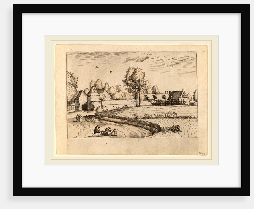 Country Houses by Johannes van Doetechum the Elder and Lucas van Doetechum