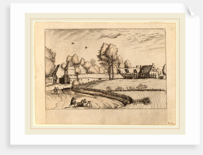 Country Houses by Johannes van Doetechum the Elder and Lucas van Doetechum