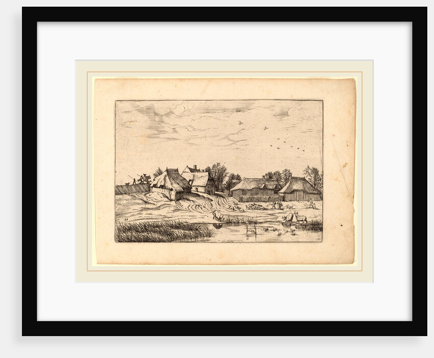 Farms by Johannes van Doetechum the Elder and Lucas van Doetechum