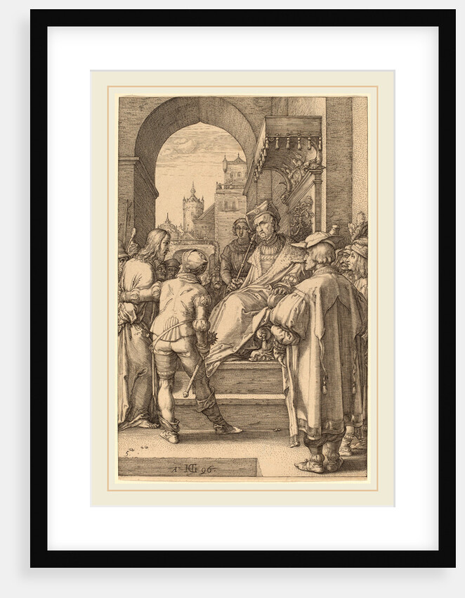 Christ before Pilate, 1596 by Hendrik Goltzius