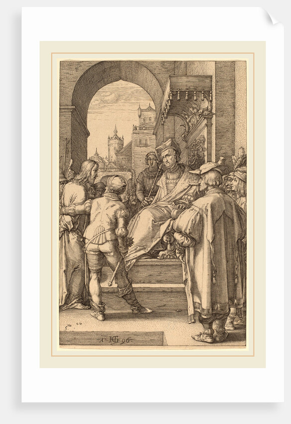 Christ before Pilate, 1596 by Hendrik Goltzius