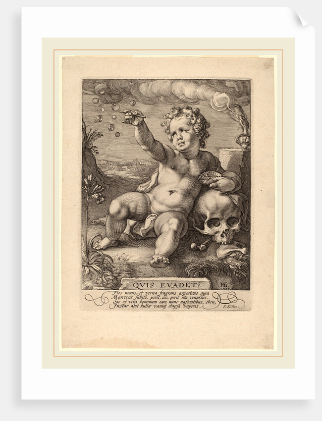 Quis Evadet, 1594 by Hendrik Goltzius