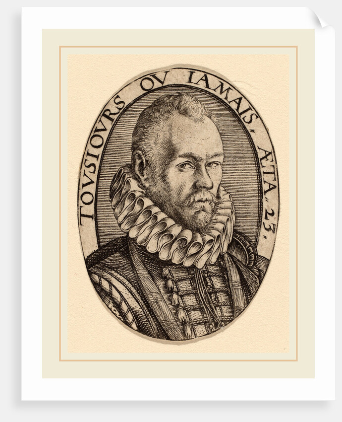 Arnoud van Beresteyn, c. 1579 by Hendrik Goltzius