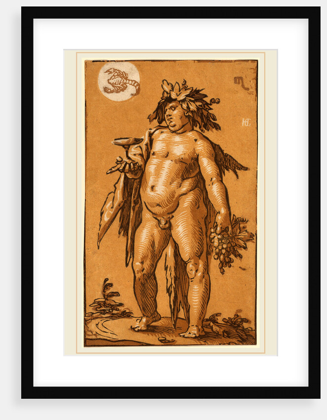 Bacchus, c. 1595 by Hendrik Goltzius