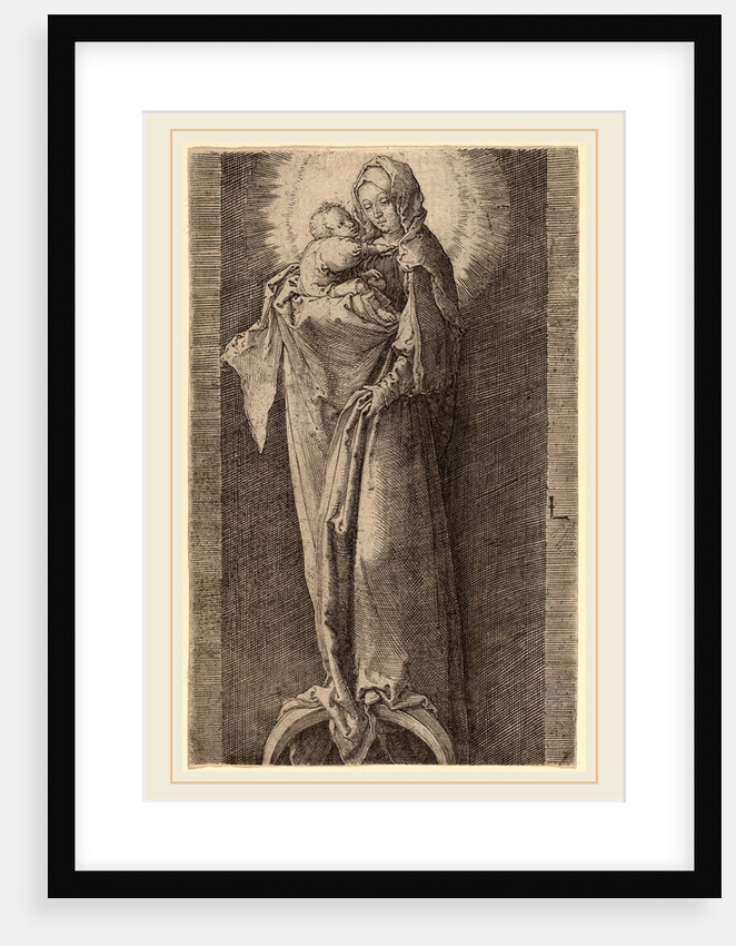 The Virgin in the Niche, c. 1518 by Lucas van Leyden
