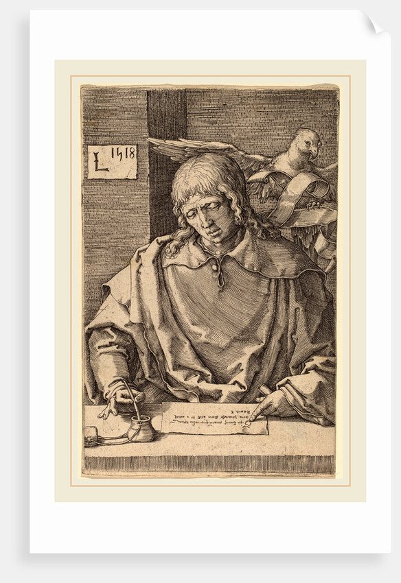 Saint John, 1518 by Lucas van Leyden