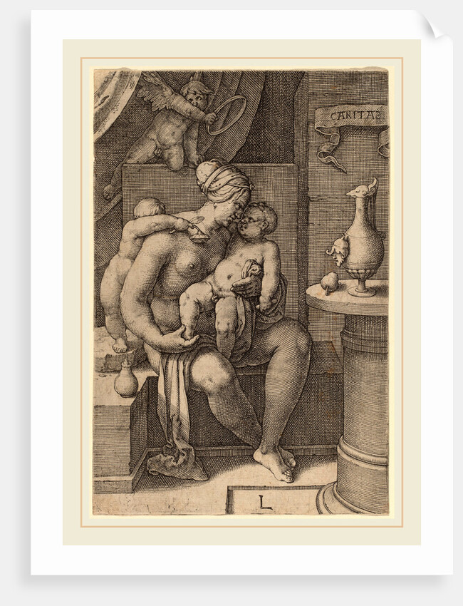 Caritas, 1530 by Lucas van Leyden