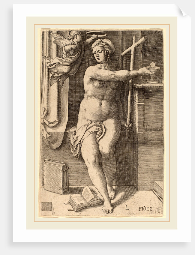 Fides, 1530 by Lucas van Leyden