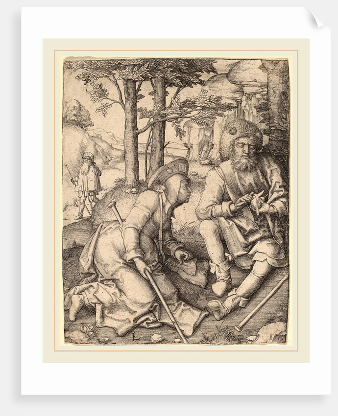 The Pilgrims, in or before 1508 by Lucas van Leyden