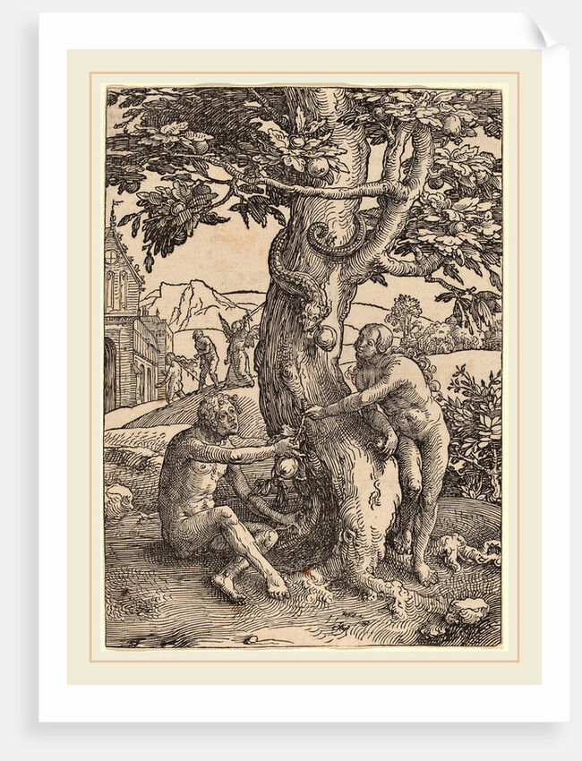 Adam and Eve by Lucas van Leyden