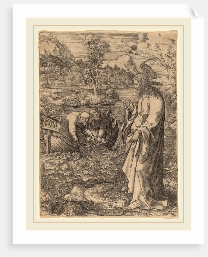 Christ Summoning Peter, 1523 by Dirk Jacobsz Vellert