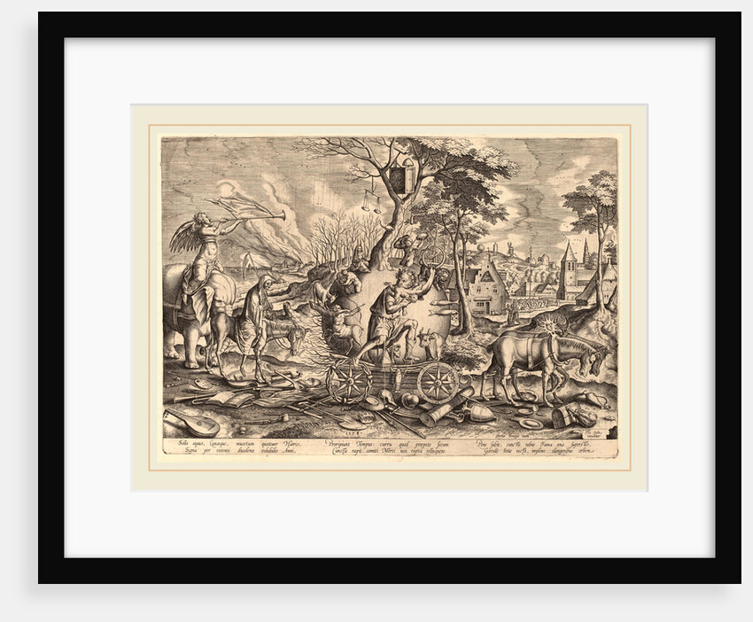 The Triumph of Time by Philip Galle