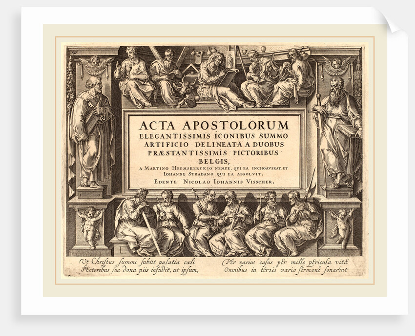 Title Page by Philip Galle