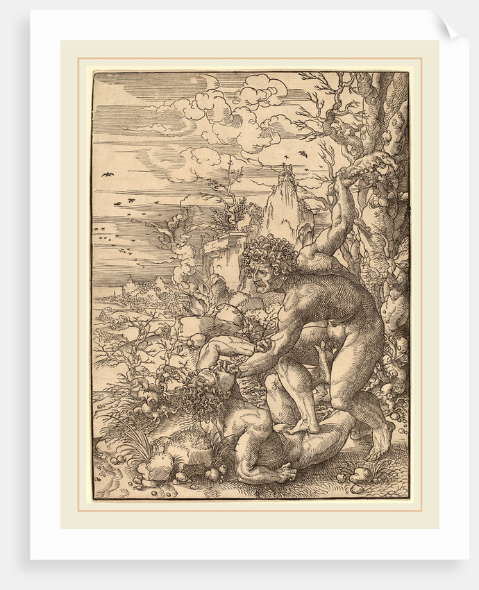 Cain Killing Abel by Jan Gossaert