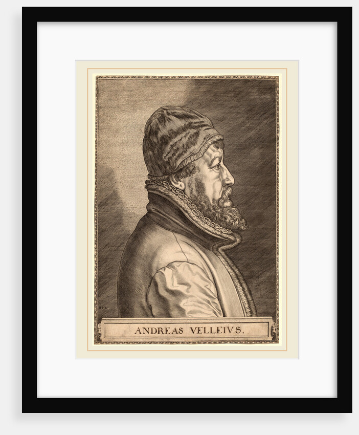 Andreas Velleius by Johan Wierix