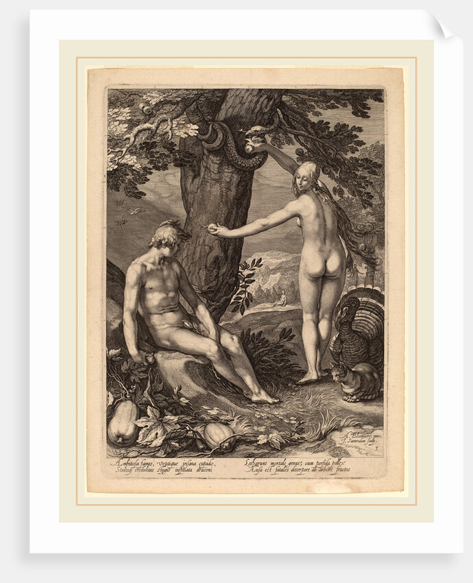 Temptation of Man, 1604 by Jan Pietersz Saenredam