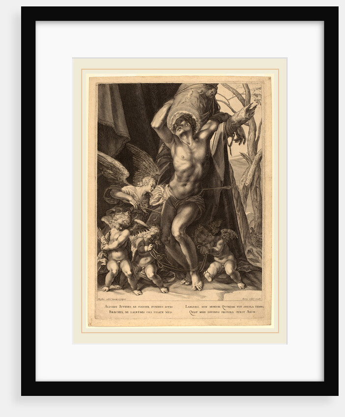 The Martyrdom of Saint Sebastian, c. 1620 by Aegidius Sadeler II