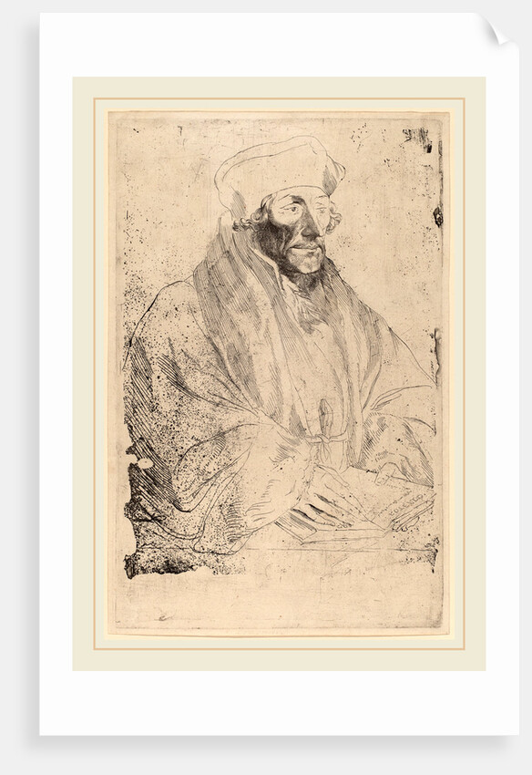 Erasmus of Rotterdam by Sir Anthony van Dyck
