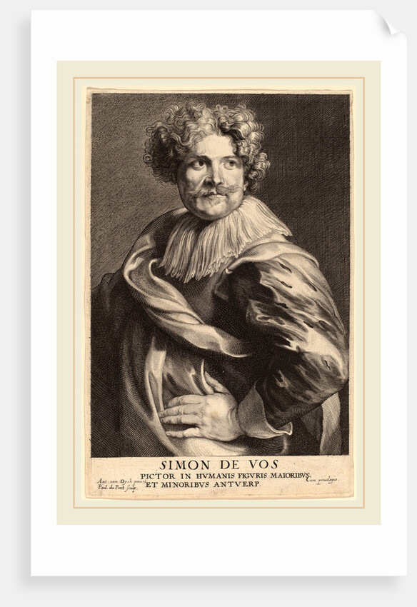 Simon de Vos by Paulus Pontius