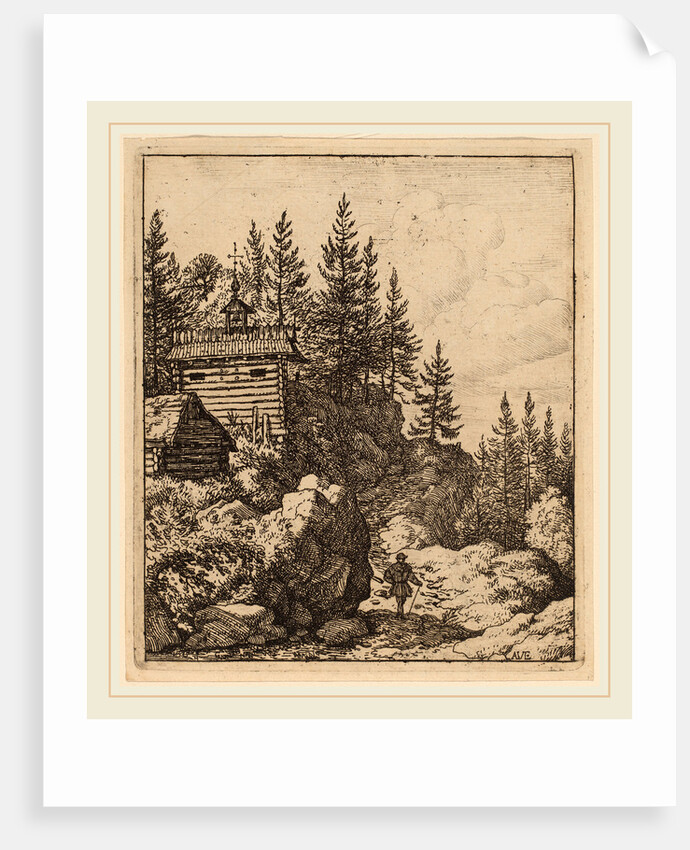 Chapel by Allart van Everdingen