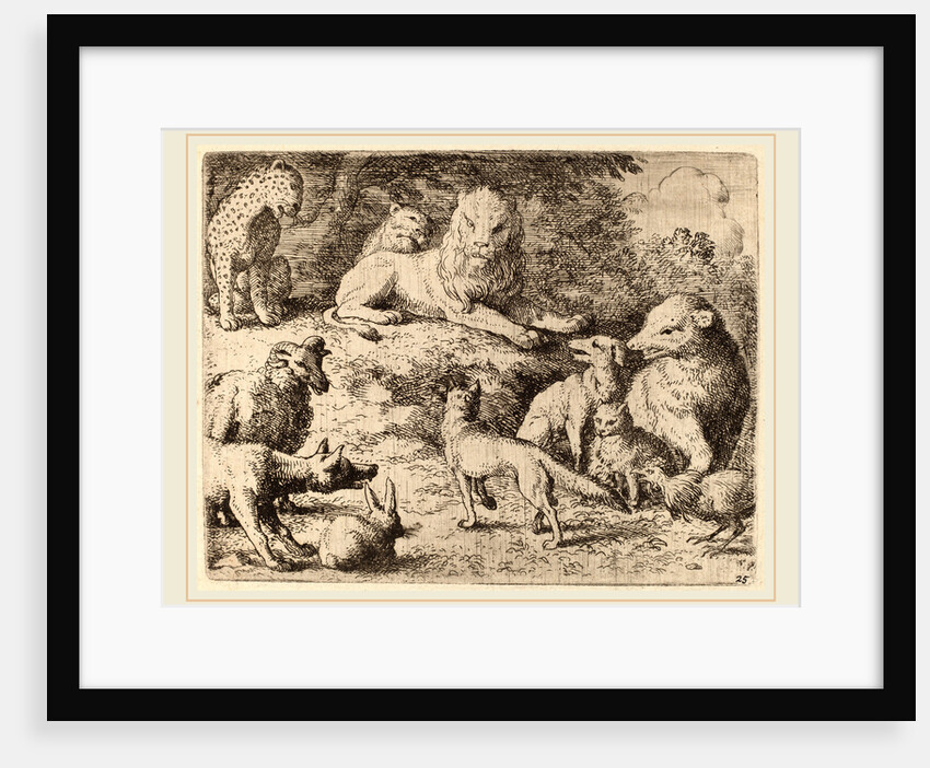 The Animals Present Their Charges Against Reynard by Allart van Everdingen