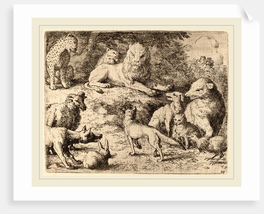 The Animals Present Their Charges Against Reynard by Allart van Everdingen