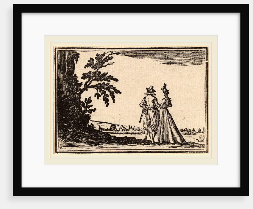 The Promenade, 1621 by Edouard Eckman