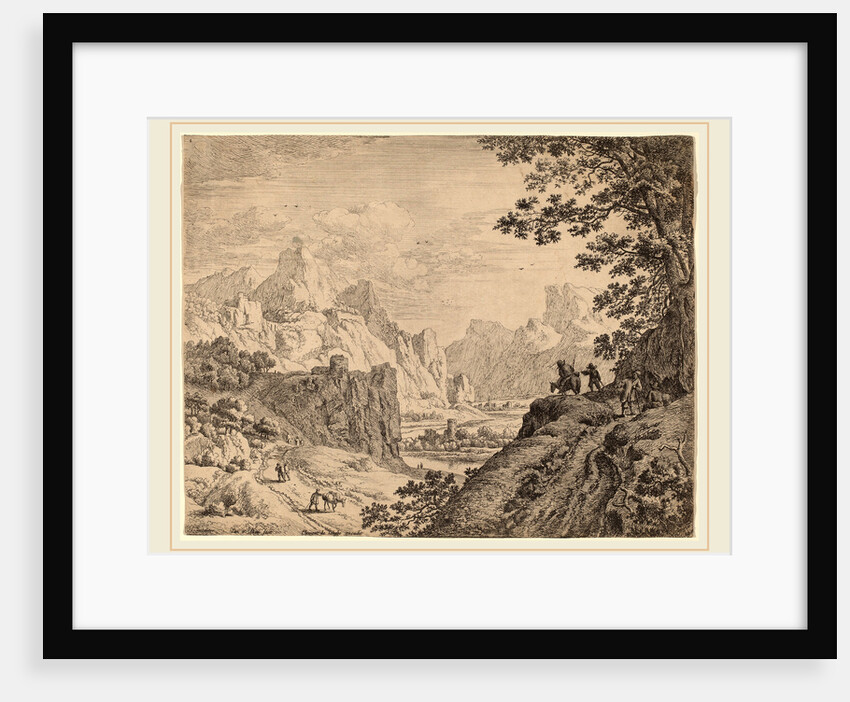 View of the River Rhine by Jan van Aken