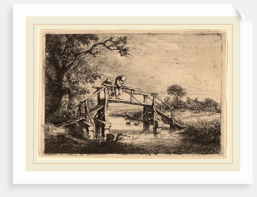The Angler, probably 1653 by Adriaen van Ostade