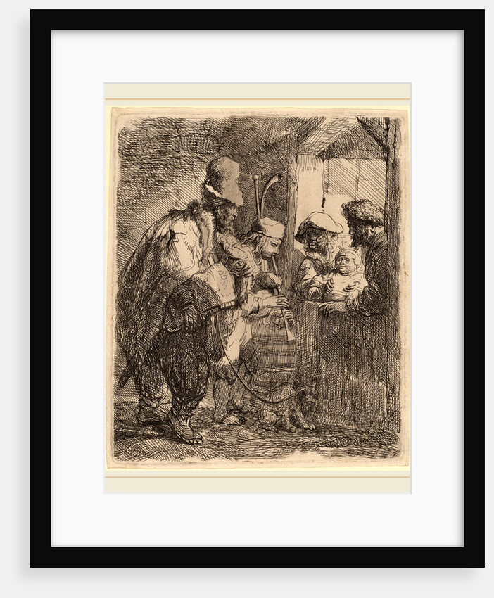 The Strolling Musicians, c. 1635 by Rembrandt van Rijn